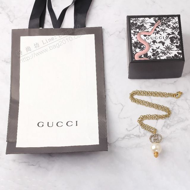 GUCCi飾品 古馳金色項鏈 Gucci項鏈  zgbq1164